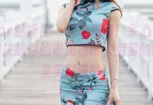 MiStar魅妍社 – 活力满满！余心曼的红裙套图挑战你的审美极限，免费的哦，心里美滋滋的！