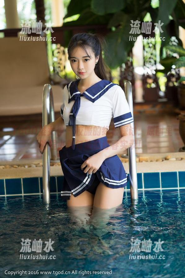 TGOD推女神 - 校服的终极探讨：原图里的程小烦勾勒的青春实录！