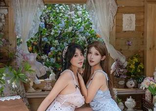 云溪溪奶桃骑上绿色内衣&黑色的怪兽，福利写真大冒险！