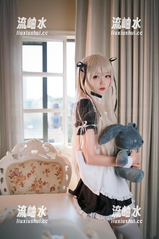 兔玩映画 就路过兔玩映画的小厨娘写真,没想到菜闻起来更香了吧?