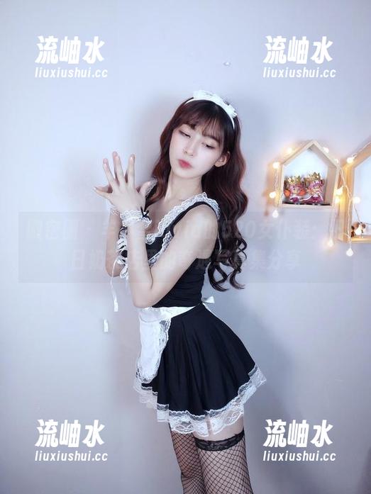 羊小雪juvia 微密圈 - 羊小雪juvia的520女仆装:旧日奶茶店里的奇遇写真集分享