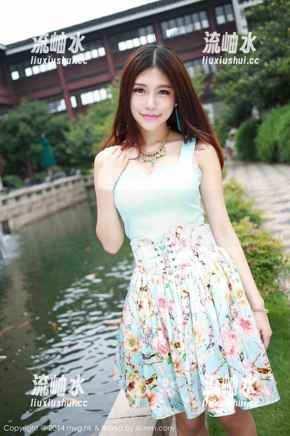 美媛馆 - 田芯娜Angel的柔弱清纯写真图册：洗净铅华，皮肤照样光滑！